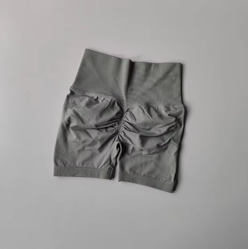 Peach Hip Lifting Sports Shorts Women High Waist and Waist Tightening Slimming Running Hip Speed Drying Three Point Tight Pants