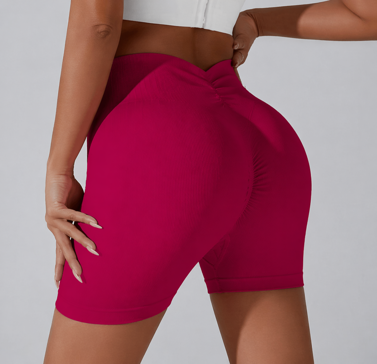 High Waist Gym Shorts