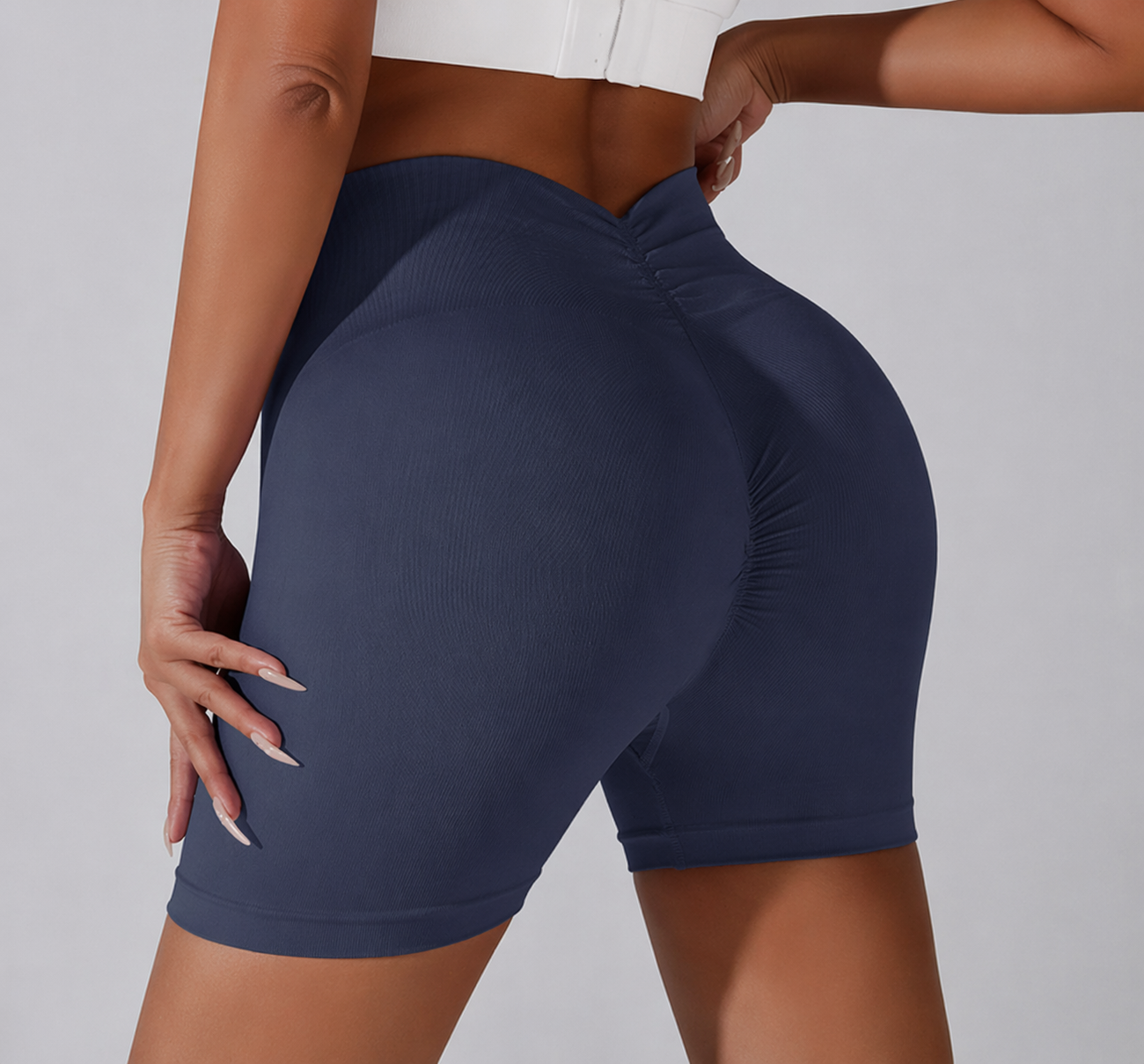 High Waist Gym Shorts