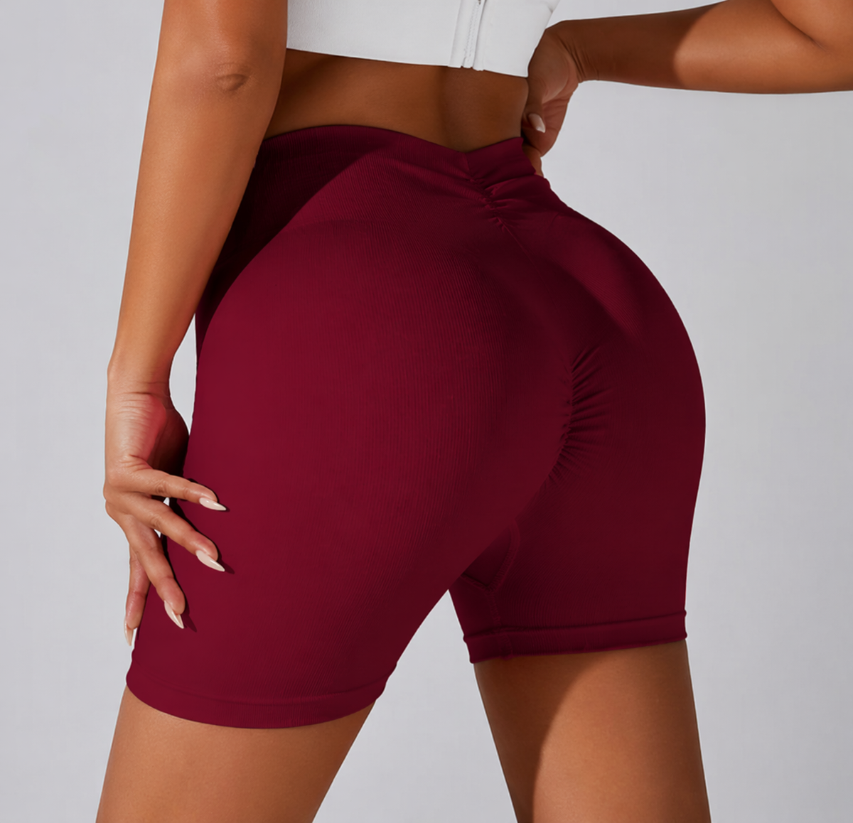High Waist Gym Shorts