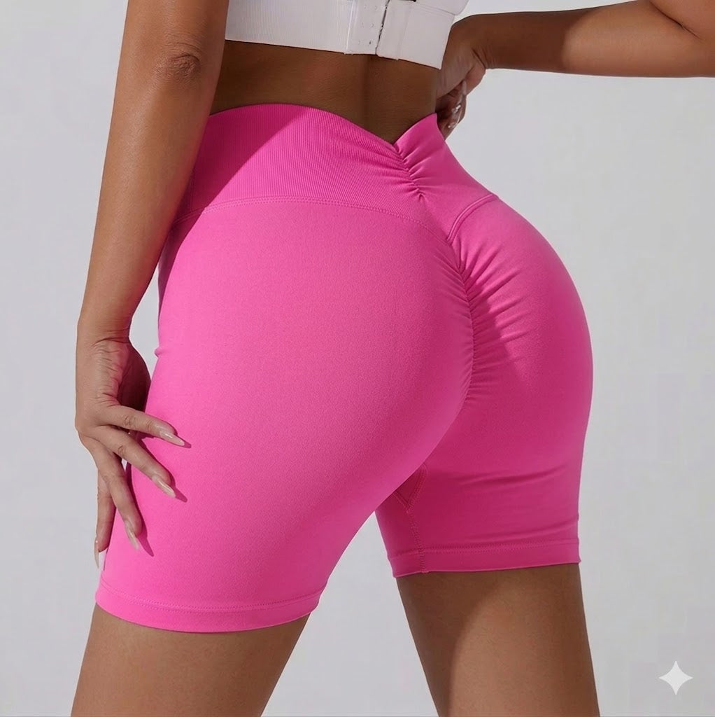 High Waist Gym Shorts