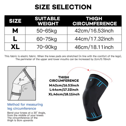 1 Piece Compression Knee Support Sleeve