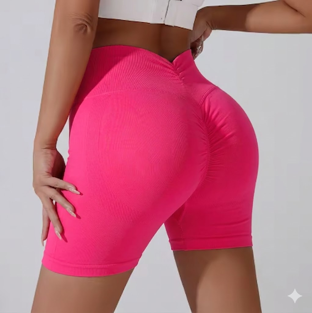 High Waist Gym Shorts